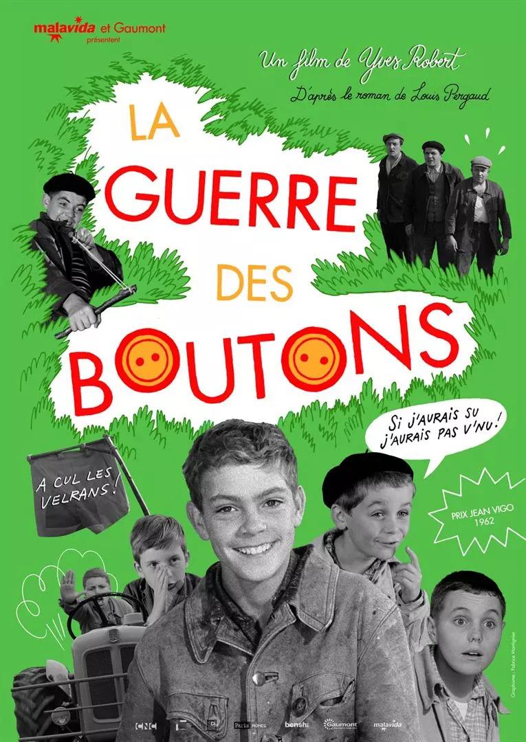Affiche LA GUERRE DES BOUTONS