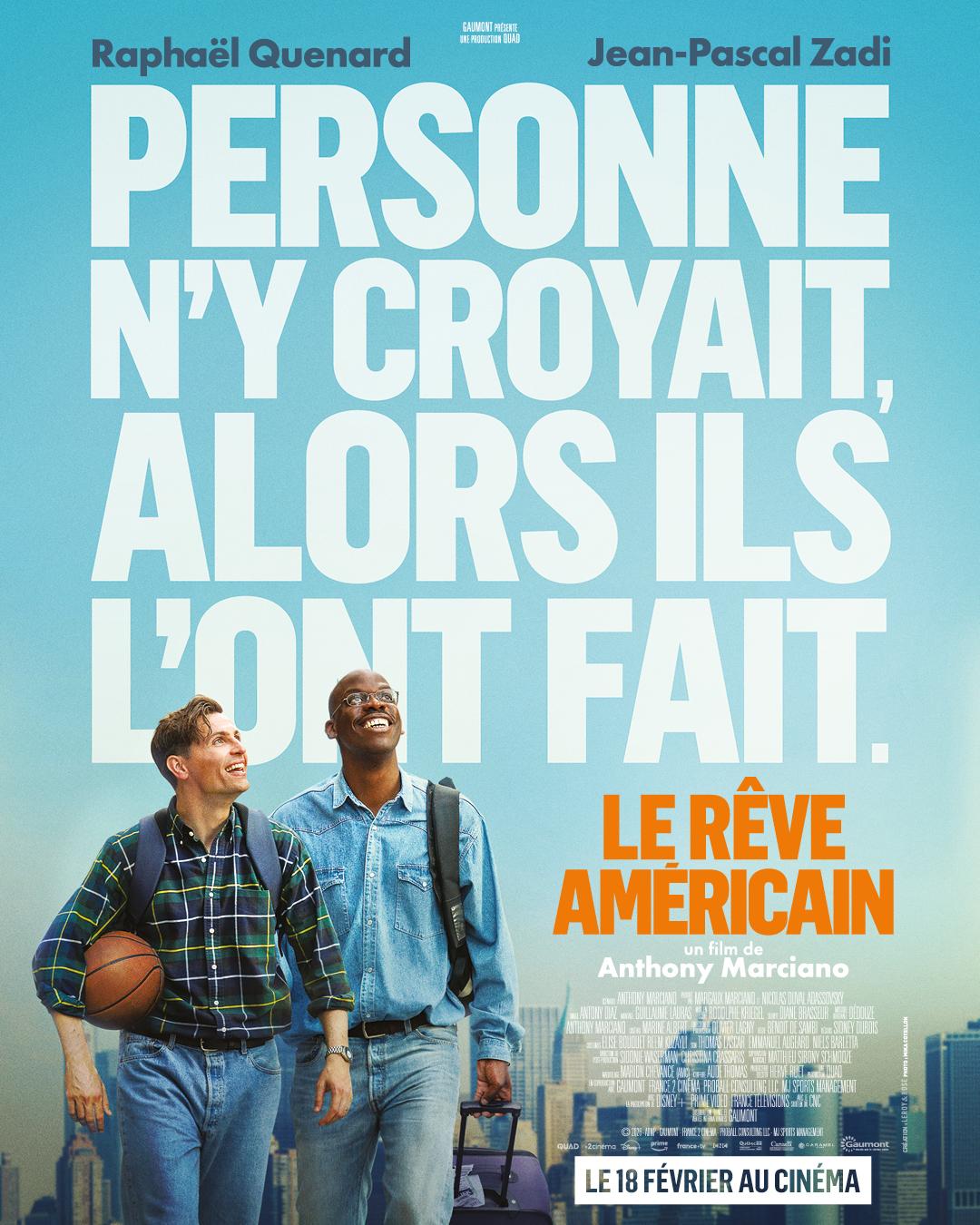 Affiche de Le Reve Americain