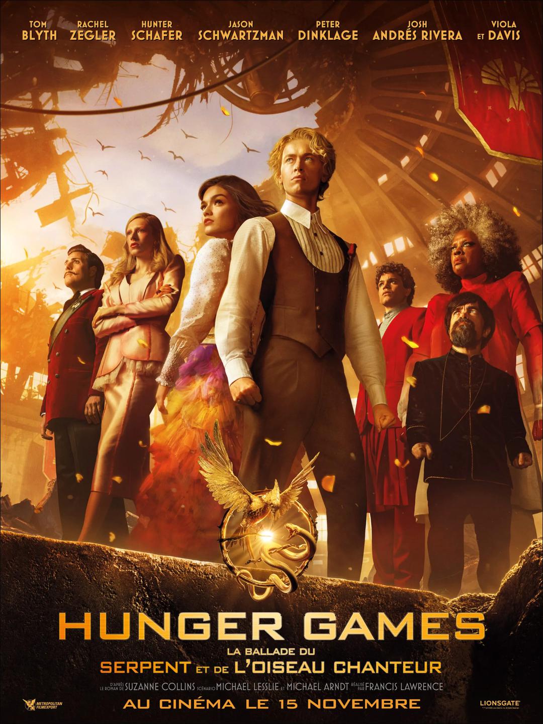 HUNGER GAMES   LA BALLADE DU SERPENT RESSORTIE