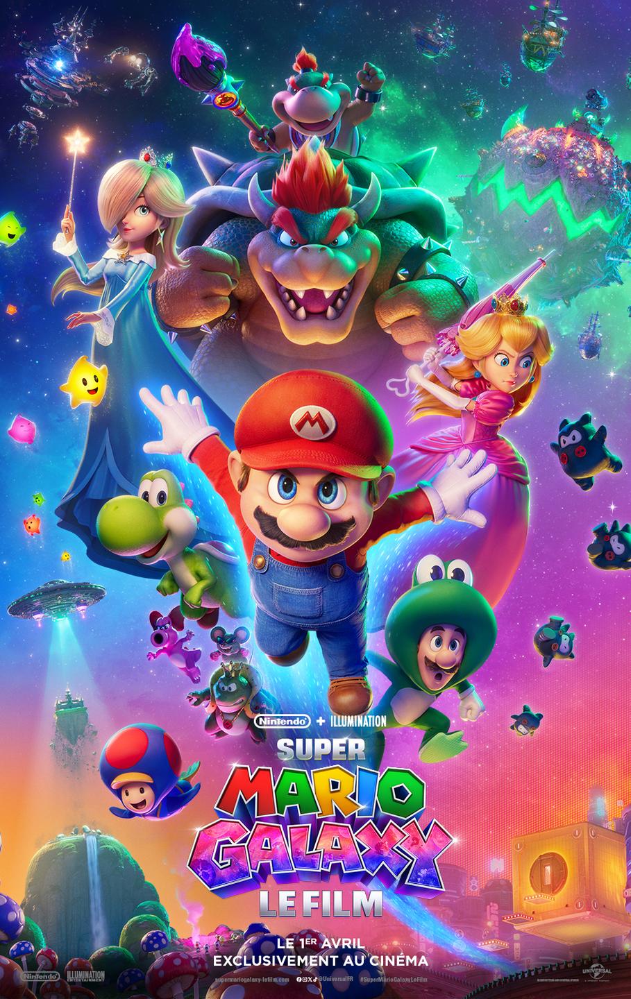 Affiche du film SUPER MARIO GALAXY LE FILM