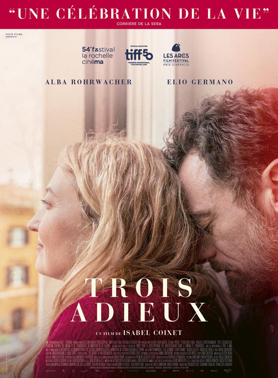 TROIS ADIEUX