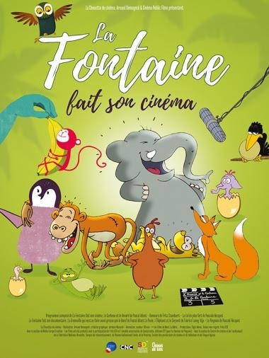 Affiche de La Fontaine Fait Son Cinema, Le Corbeau Et Le Renard