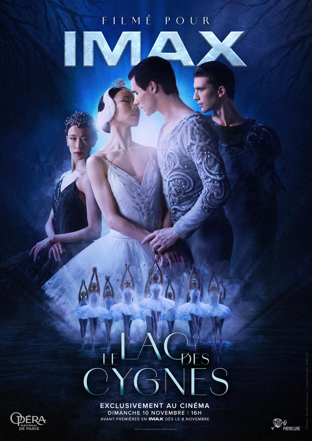 Affiche LE LAC DES CYGNES PATHE LIVE 2024
