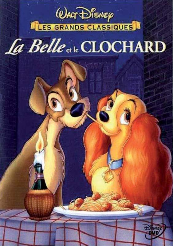 Affiche LA BELLE ET LE CLOCHARD
