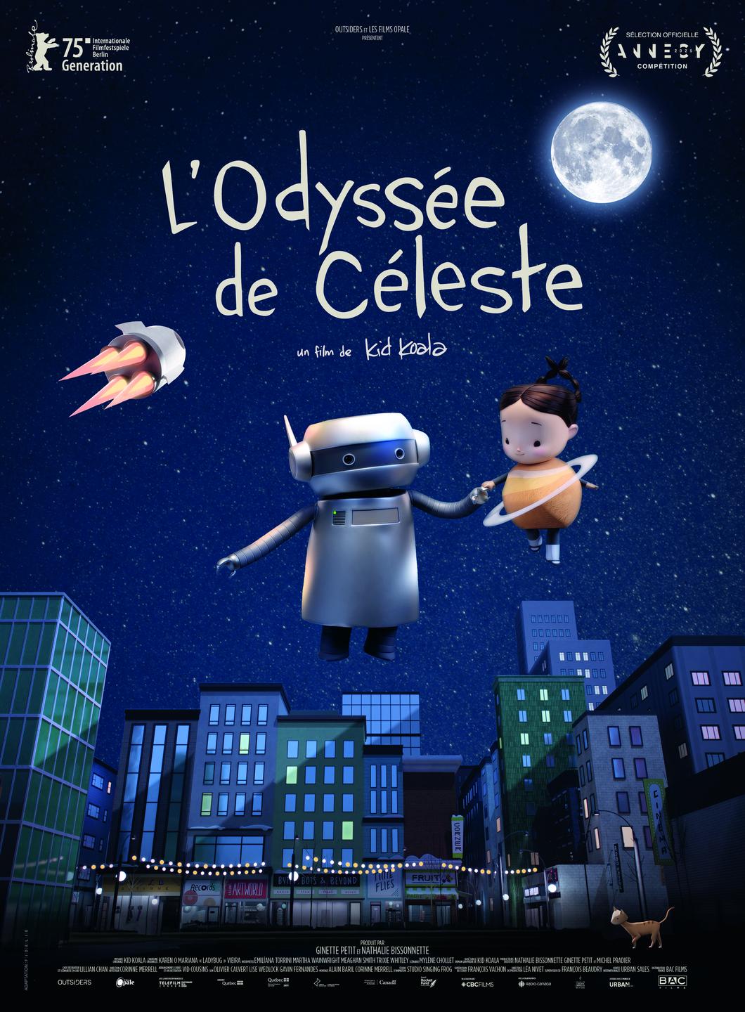 Affiche L ODYSSEE DE CELESTE