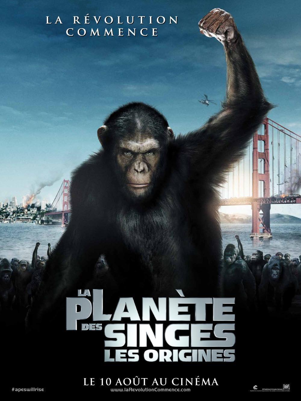 Affiche de La Planete Des Singes : Les Origines