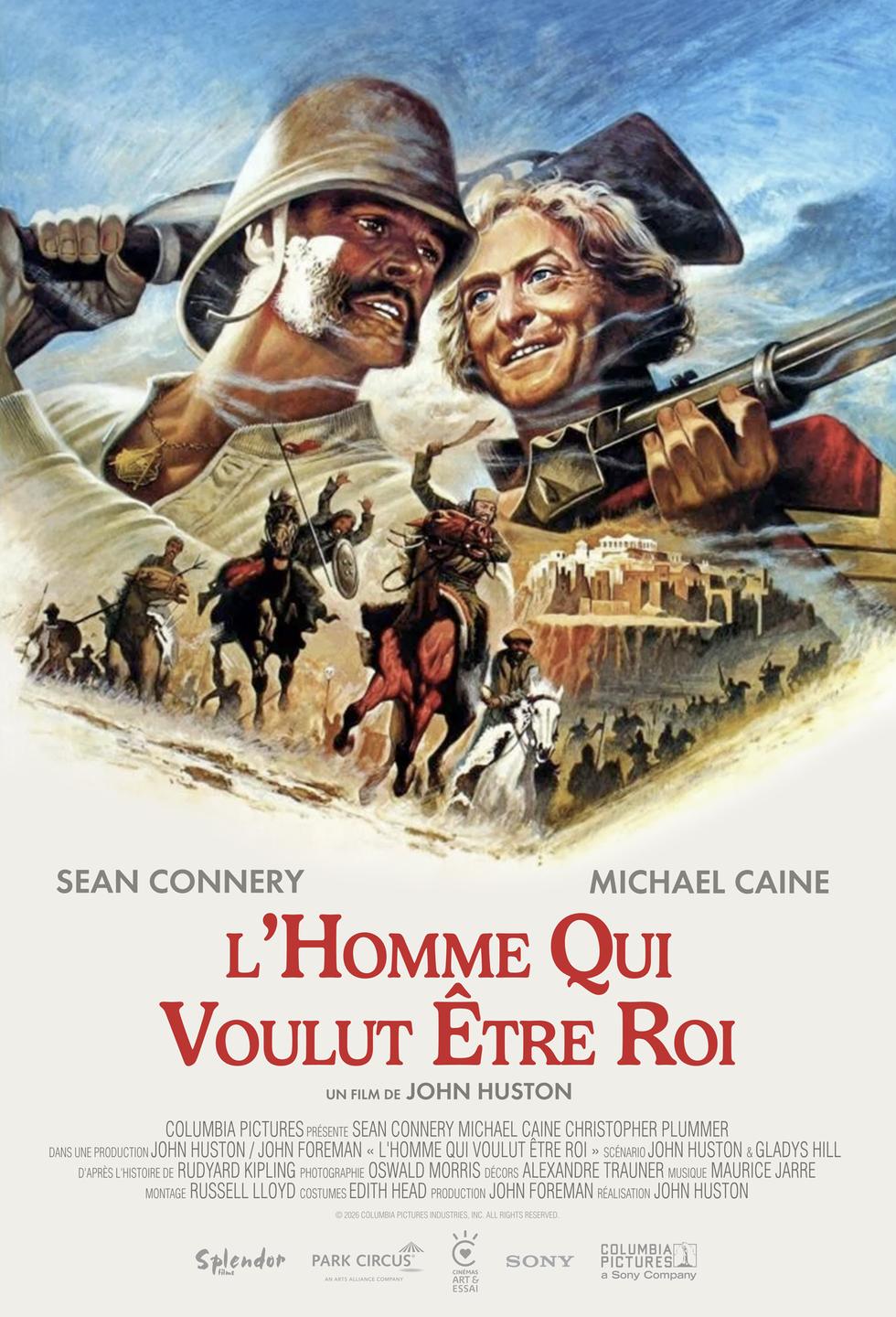 Affiche L HOMME QUI VOULUT ETRE ROI