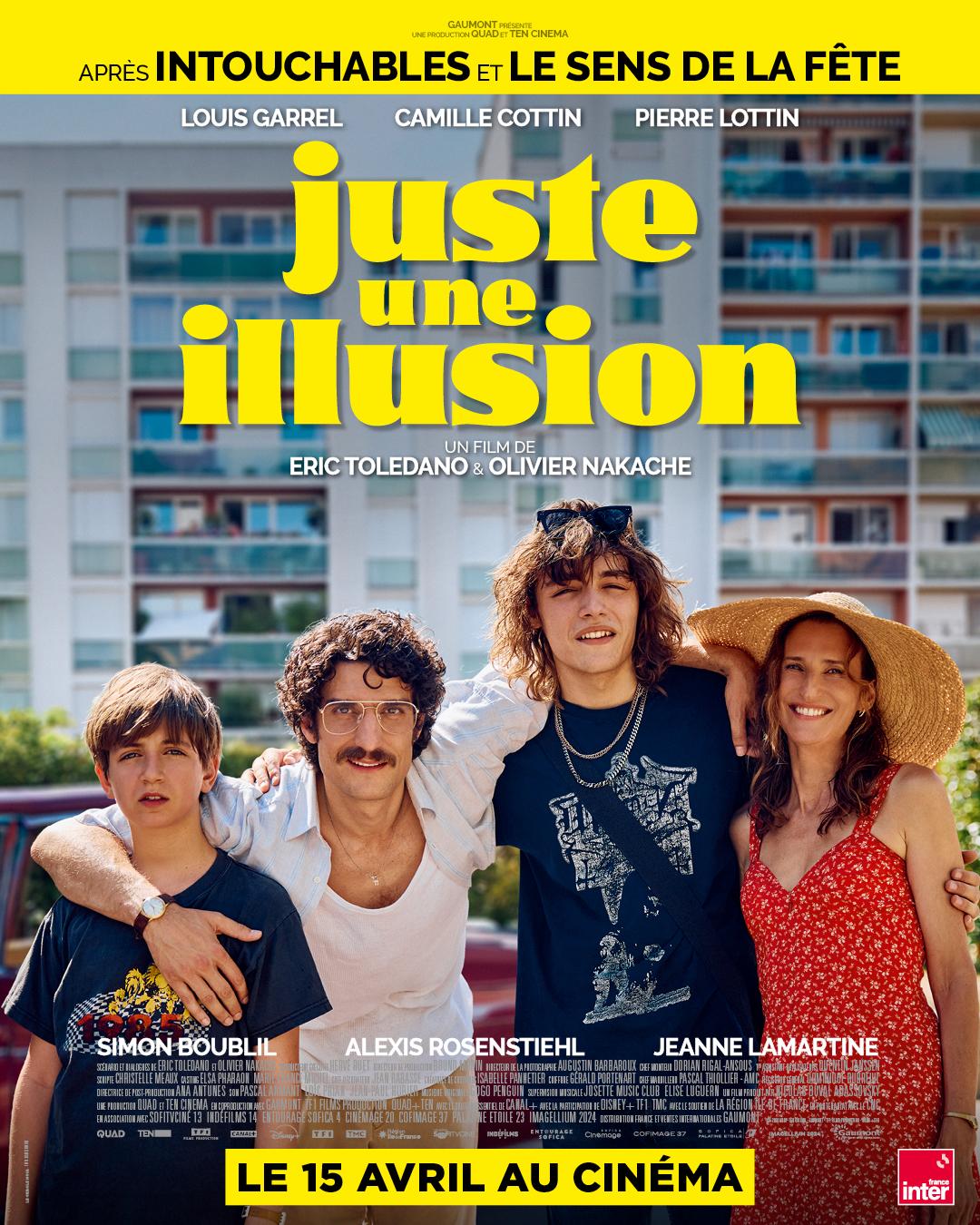 Affiche du film JUSTE UNE ILLUSION
