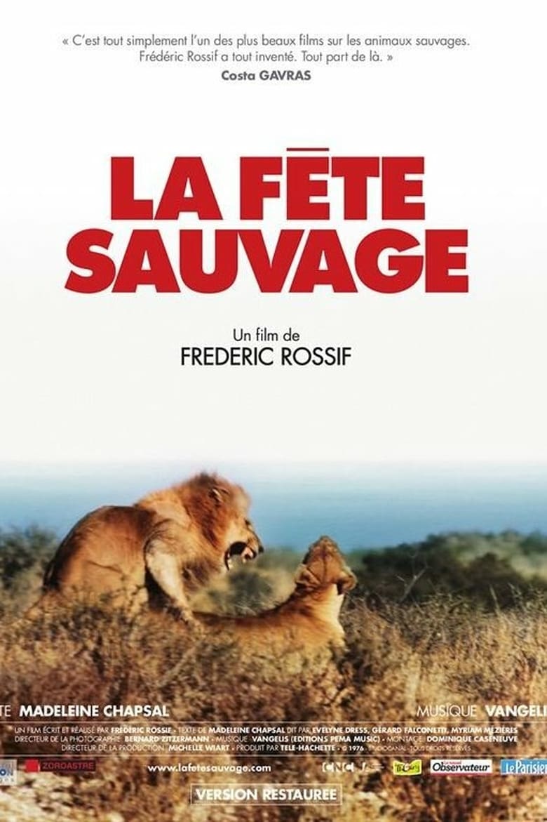 Affiche de La Fete Sauvage